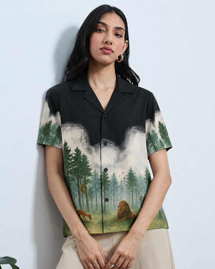 Mystic Forest Kingdom | Women Summer Shirt