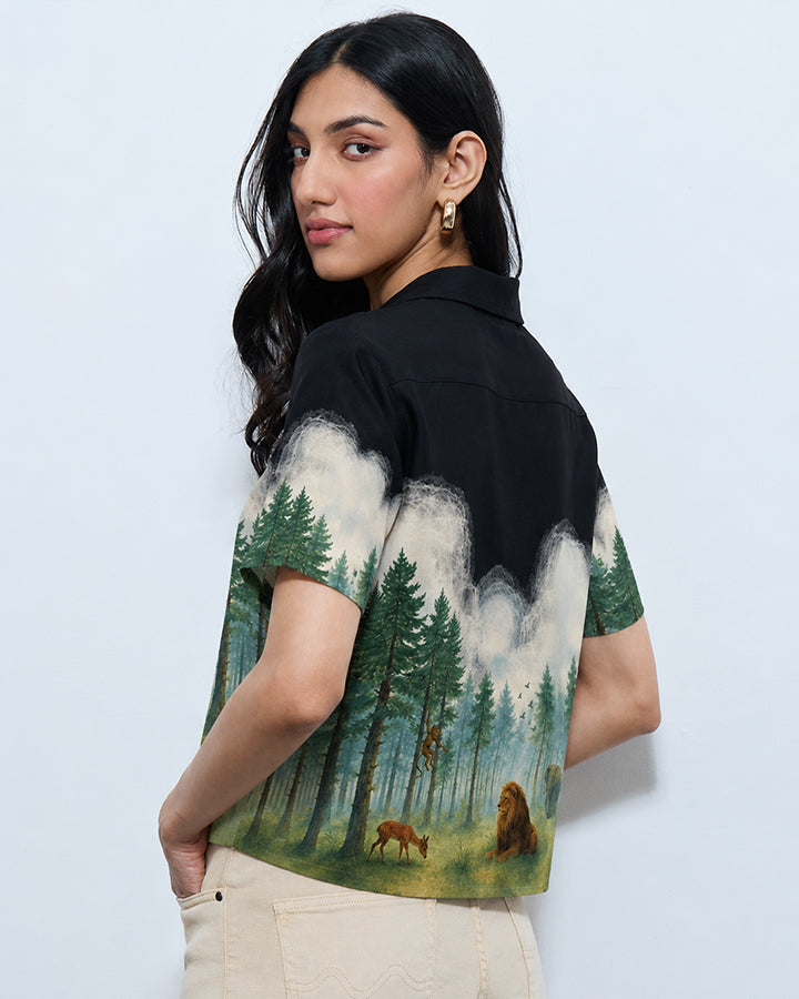 Mystic Forest Kingdom | Women Summer Shirt