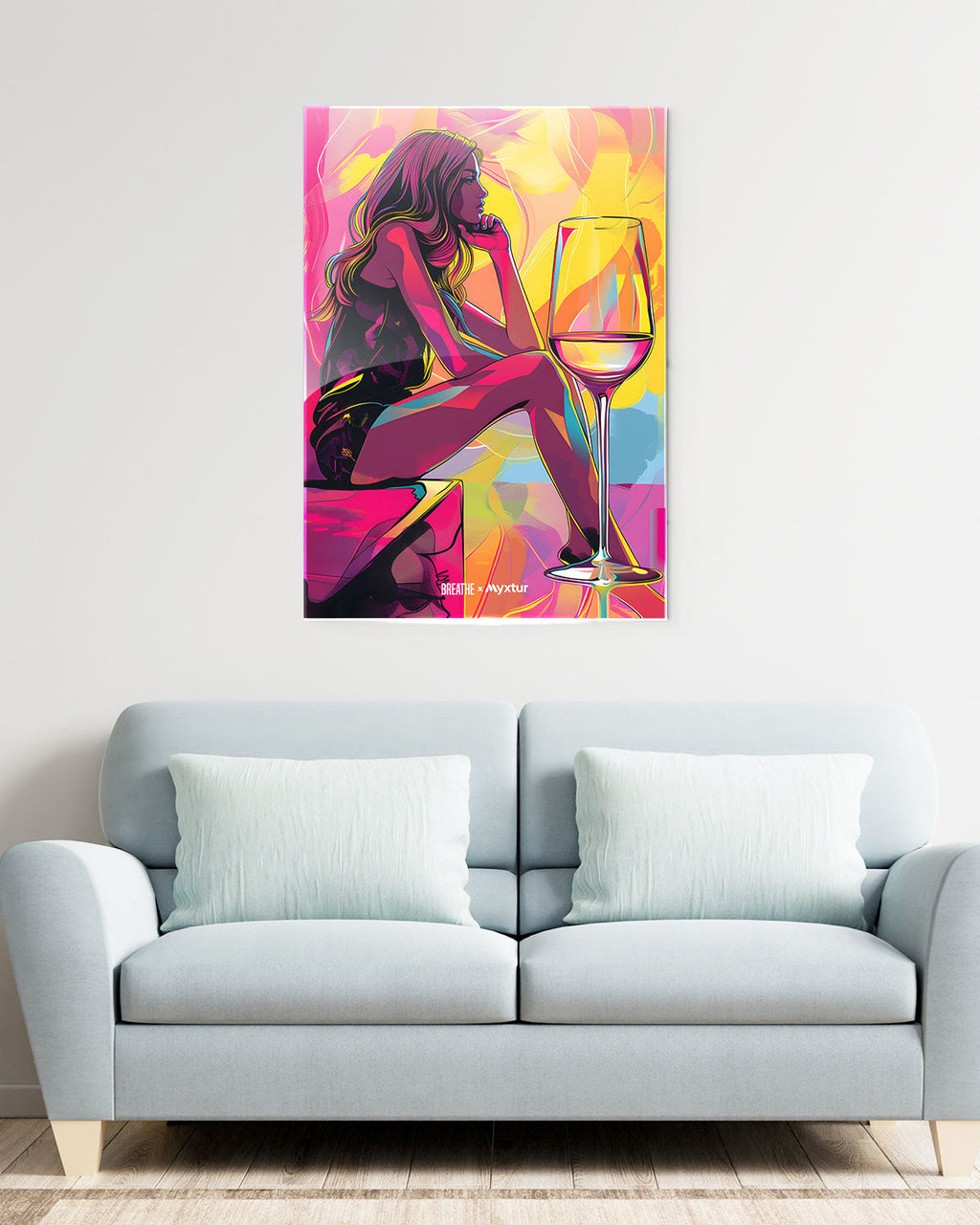 Festive Muse [BREATHE] Metal-Poster