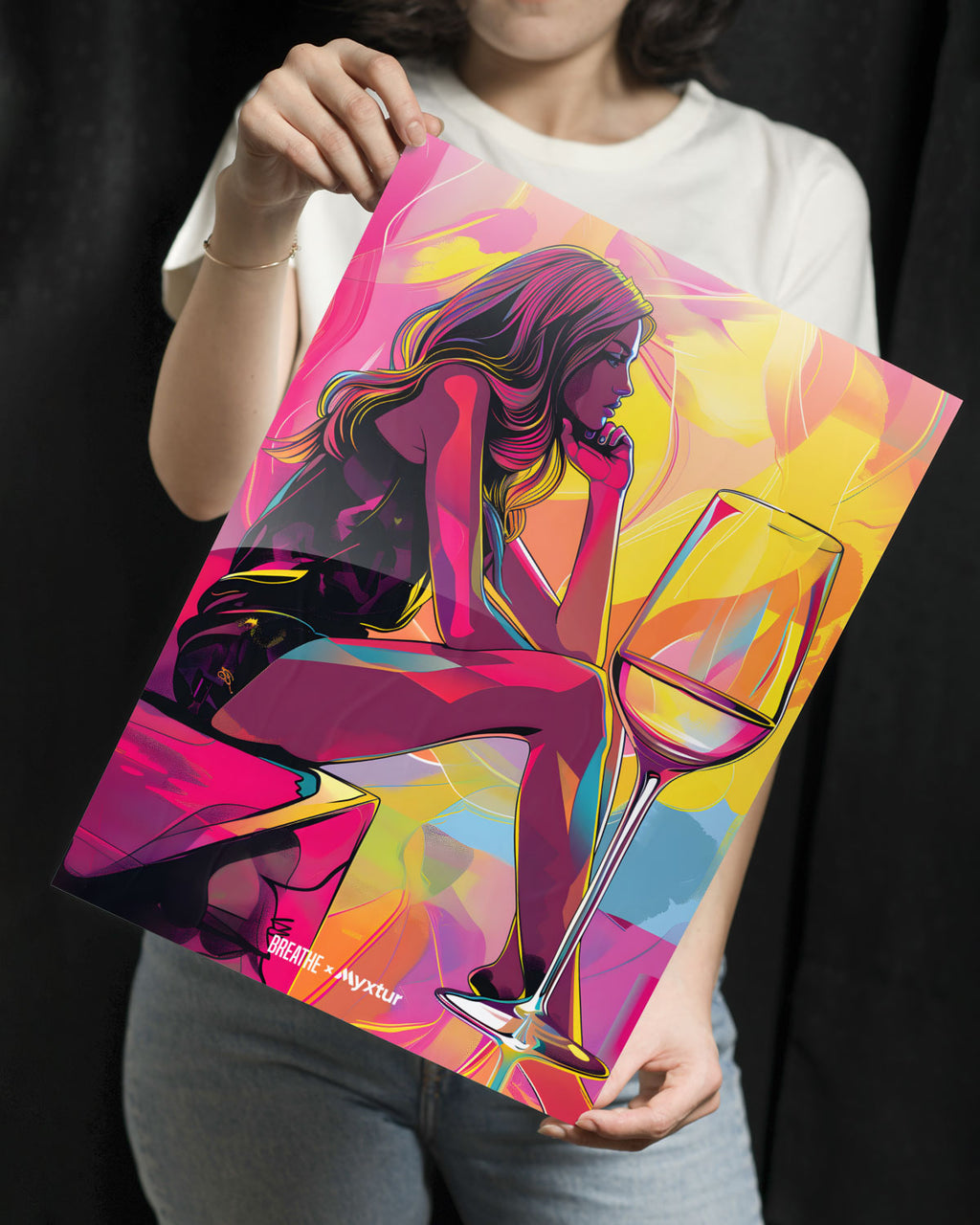 Festive Muse [BREATHE] Metal-Poster